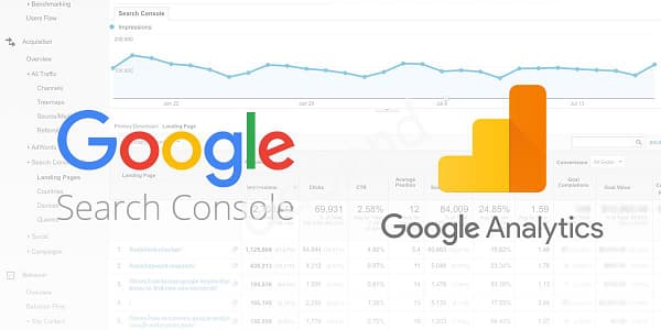 google analitics console - Создание, разработка и продвижение сайтов в Уральске